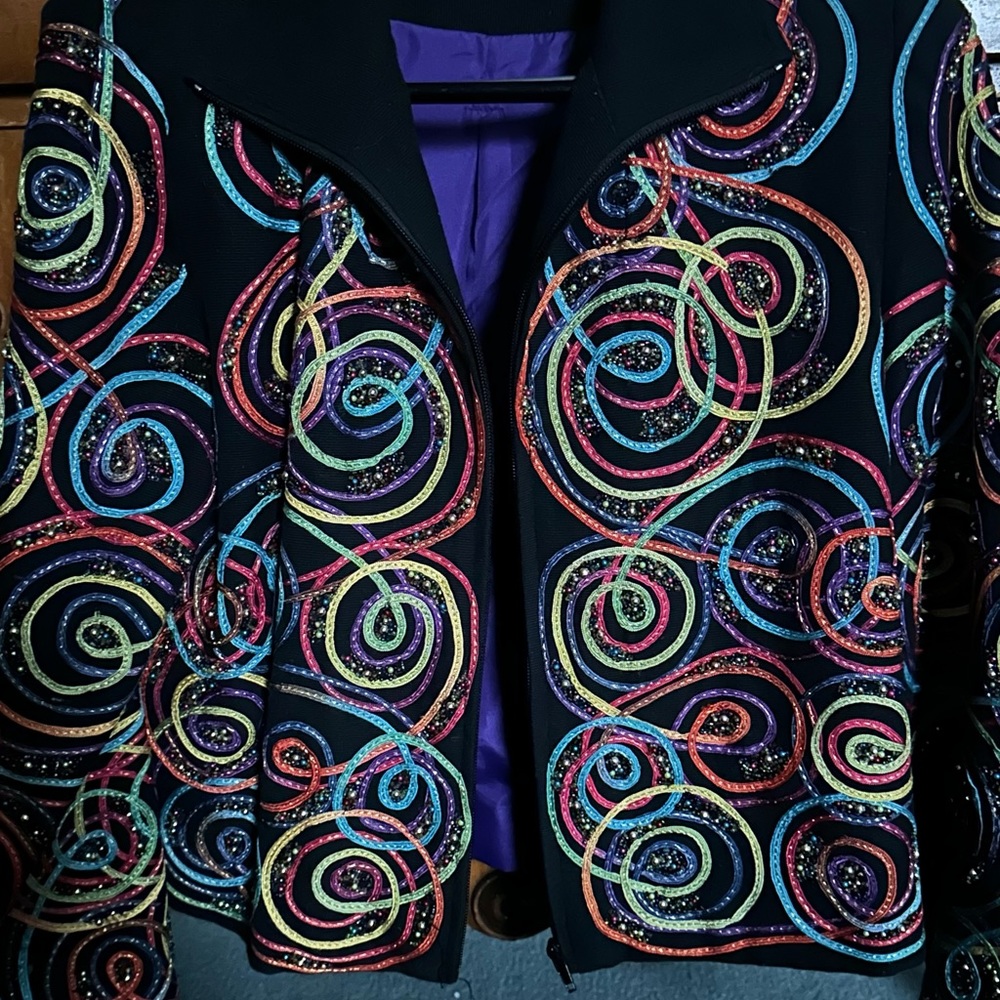 ANAGE Jacket with full zipper.    Size Small.